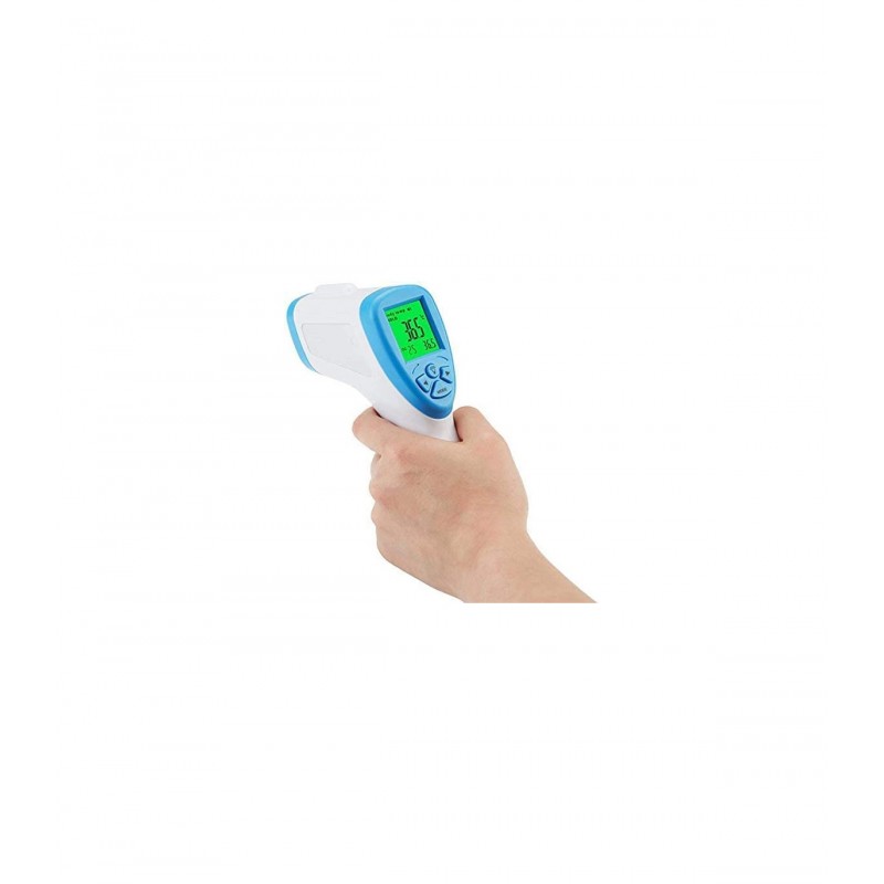 temperatura Polo hacerte molestar Termómetro digital para tomar temperatura por infrarrojos.