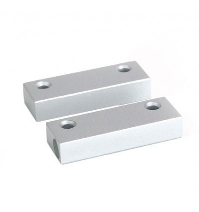 Contacto Magnético de Media Potencia Lateral en Aluminio - Distancia de Separación de 35 mm