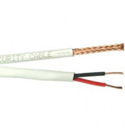 Cable coaxial combi  RG-59+2 X 0,81 Rollo de 100 mts