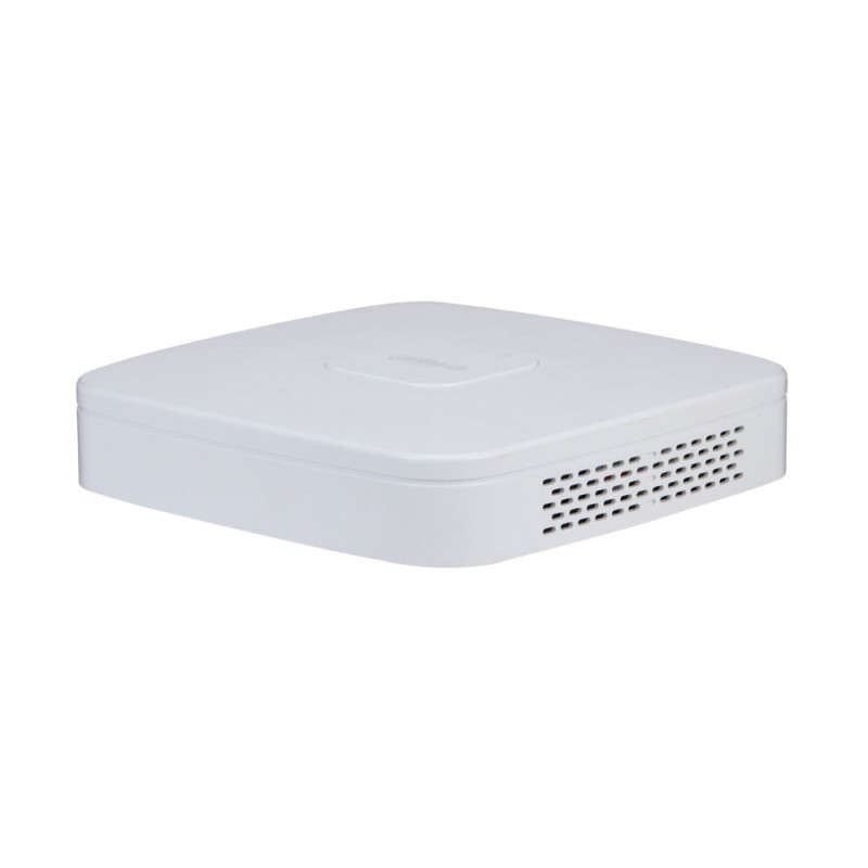 NVR IP Dahua de 4 Canales 4K/8MP: Vigilancia de Alta Definición con Audio Bidireccional y Alimentación PoE