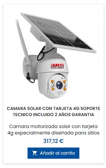 Cámaras de vigilancia solares para el campo o zonas aisladas - Camaras de  vigilancia Eviterobos